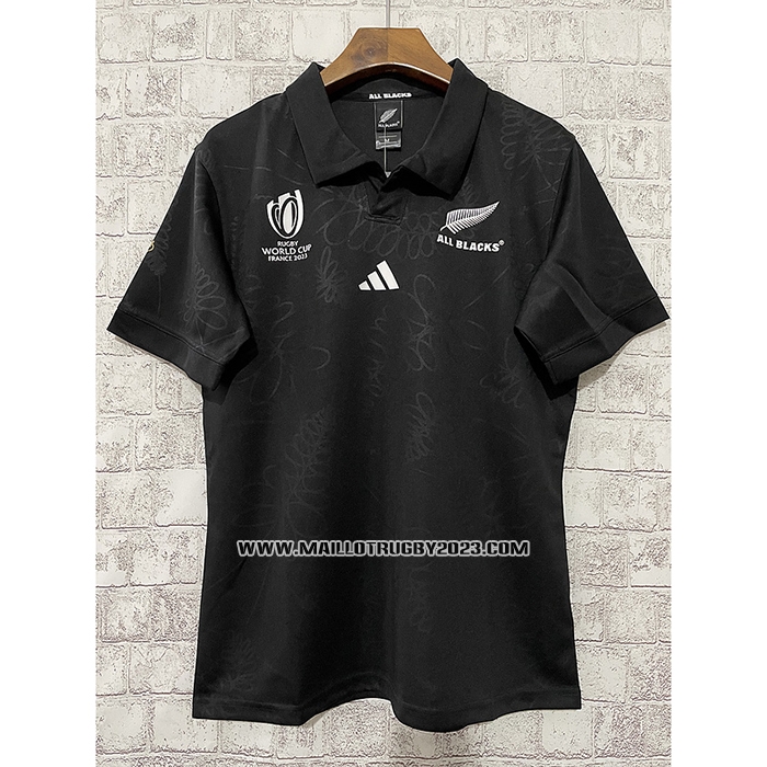 Maillot Nouvelle-zelande All Blacks Rugby 2023 World Cup Domicile